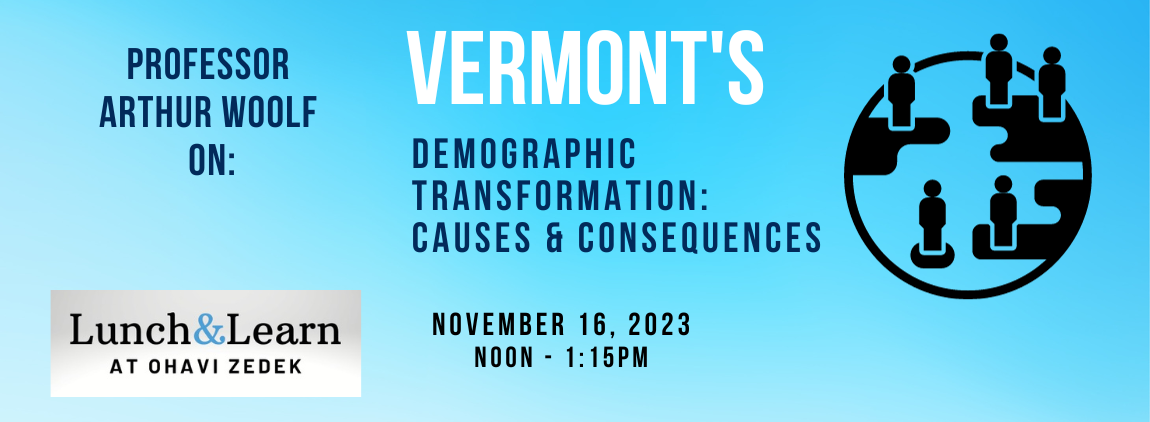 Vermont's Demographic Transformation